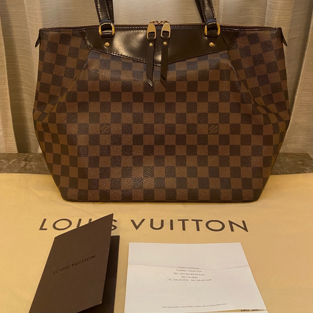 LOUIS VUITTON Damier Ebene Westminster